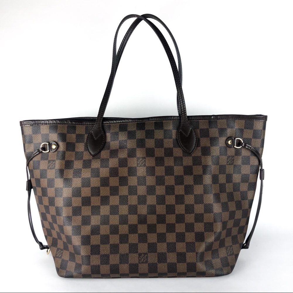 SOLD Louis Vuitton Damier Ebene Neverfull MM Bag